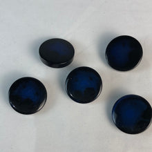 Load image into Gallery viewer, Plastic Buttons - Black & Blue/Green (NBU0064:65)