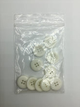 Load image into Gallery viewer, Buttons, Plastic, 1.9cm , Off-White (NBU0425)
