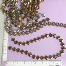 Load image into Gallery viewer, Glass/Metal Beads, Strand, 5 Colours (NBD0200:204)
