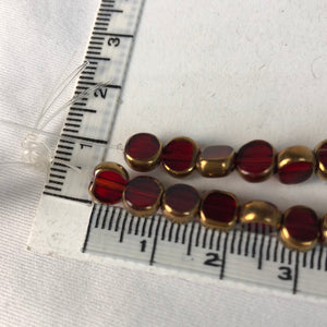 Glass Beads, Strand, 4 Colours (NBD0137:140)