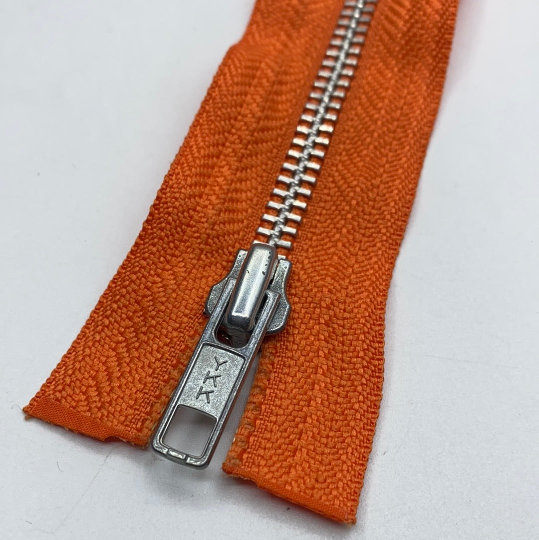 Separating Metal Zipper, 10 Various Colours (62cm-72cm) (NZP0276:0303)