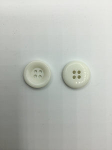 Buttons, Plastic, 1.9cm , Off-White (NBU0425)