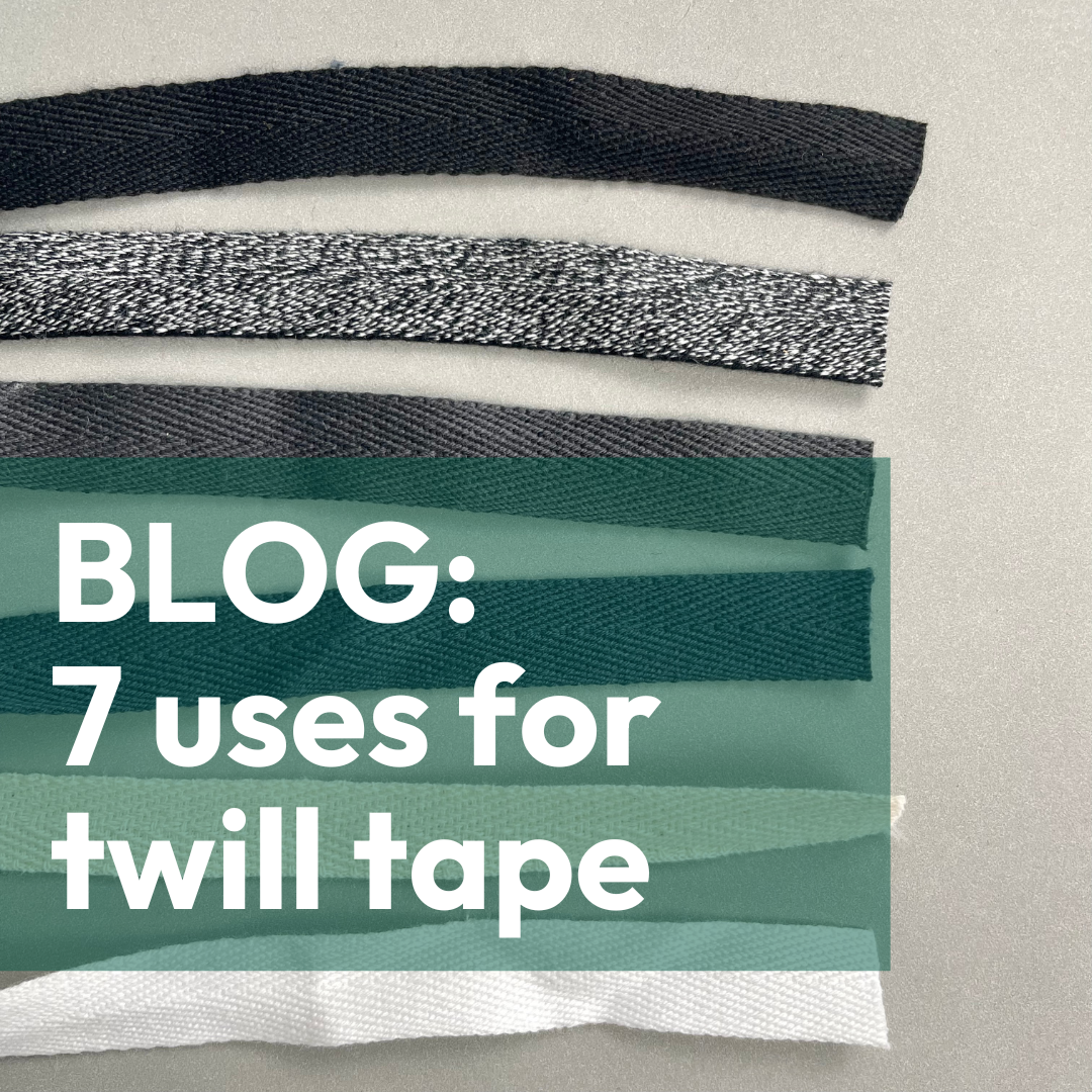 How to use twill tape - we share 7 uses for twill tape
