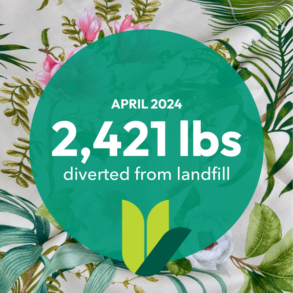 April 2024 recycling totals