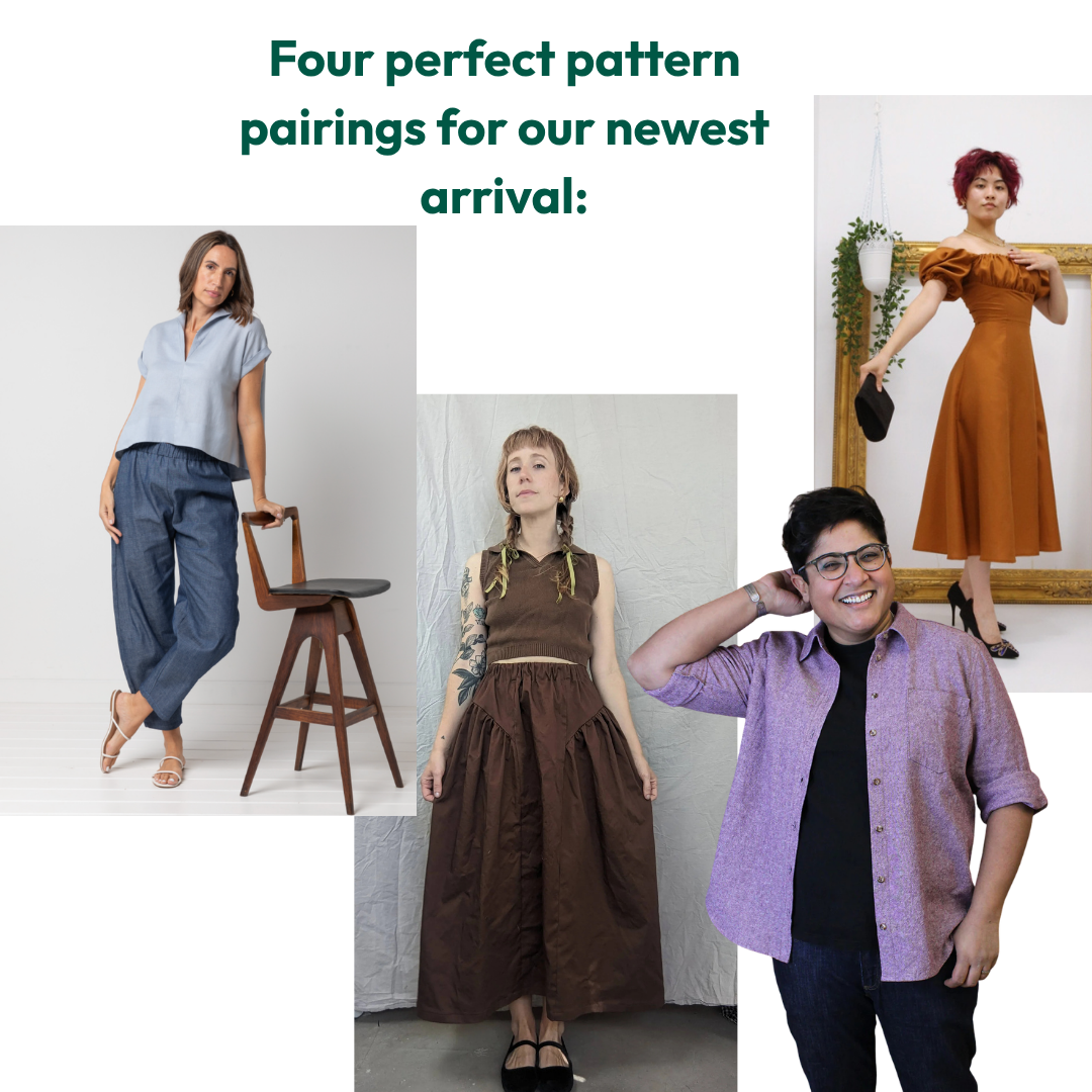 Four perfect patterns for our newest fabric
