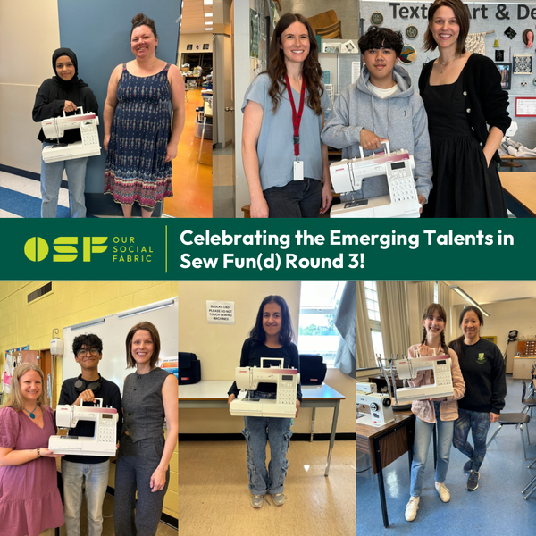 Celebrating the Emerging Talents in Sew Fun(d) Round 3