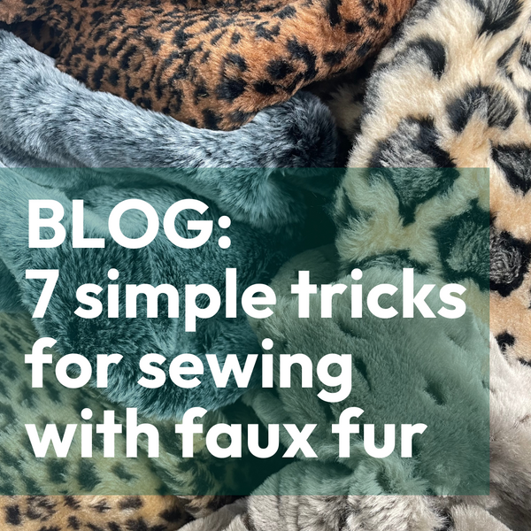 7 simple tricks for sewing with faux fur