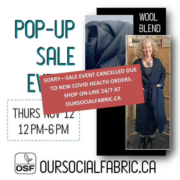 Sale Event Cancelled (for now)