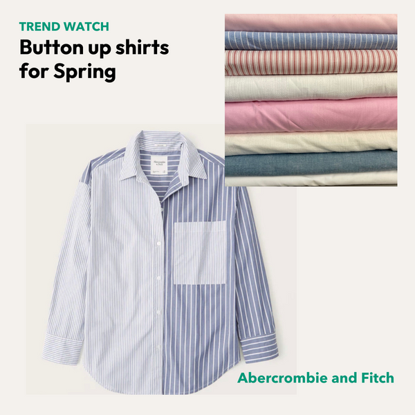 Trend Watch: buttons ups for Spring