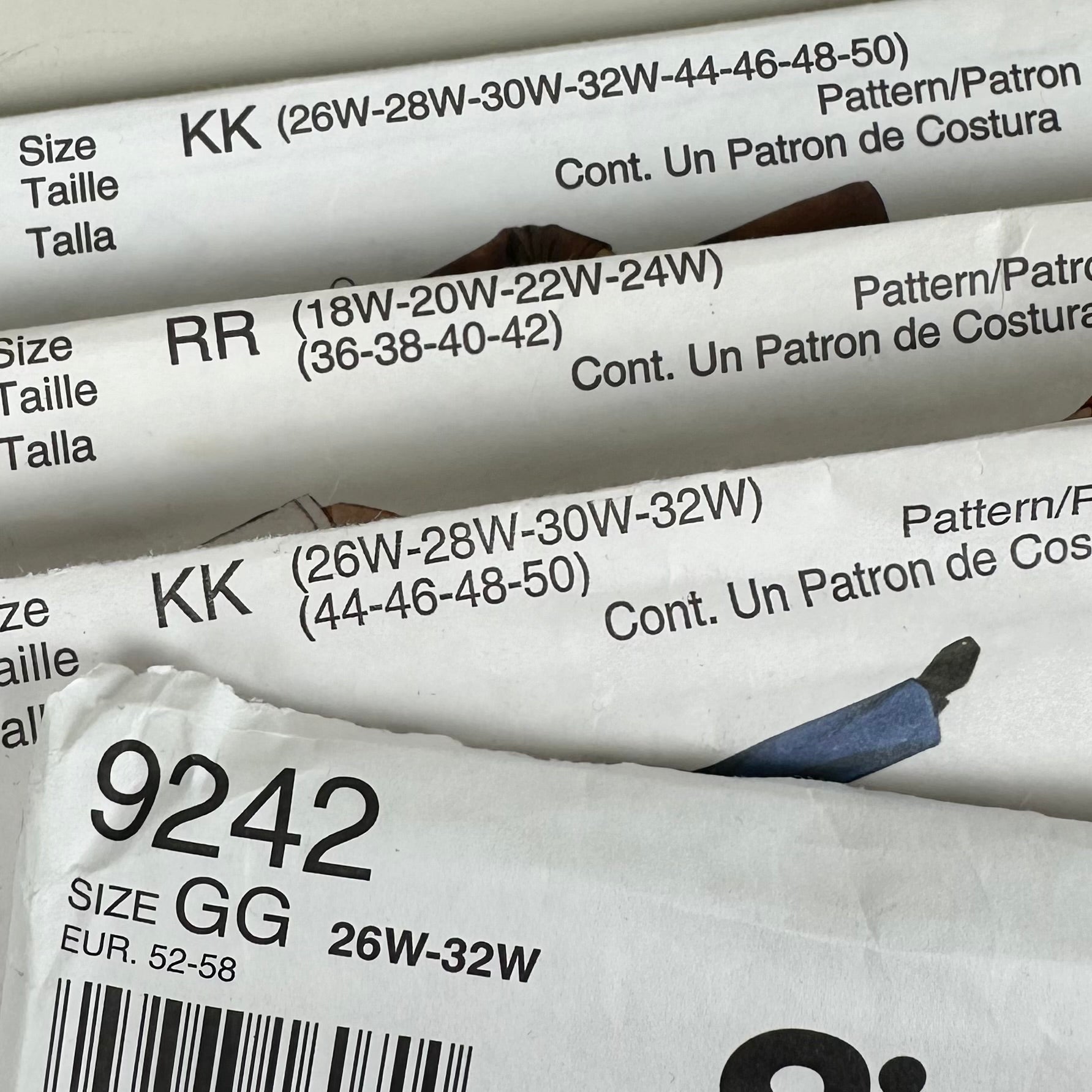 Size 20+ Patterns