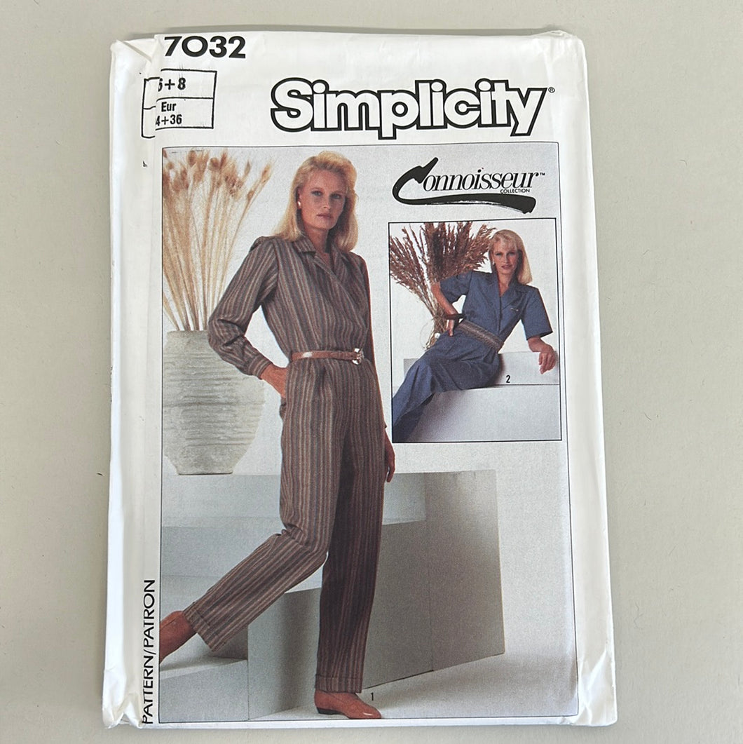 SIMPLICITY Vintage Pattern, Misses Jumpsuit (PSI7032)