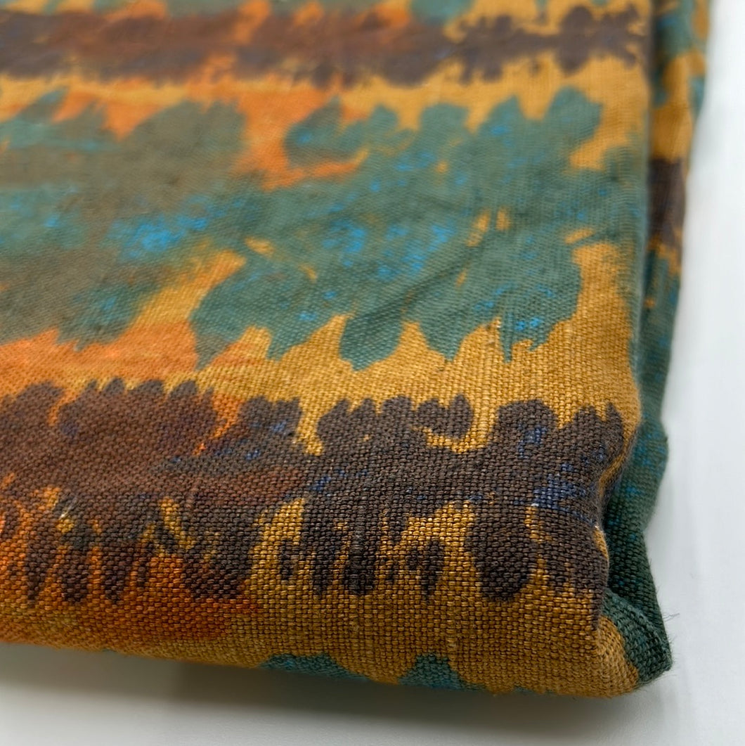 Linen Bottom Weight, Rust & Teal (WBW0381)(WSW)