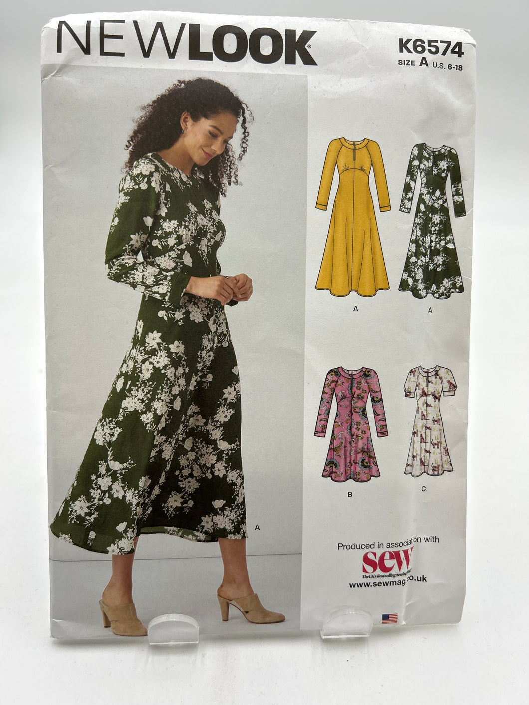 NEW LOOK Pattern, Misses' Dress (PNL6574)