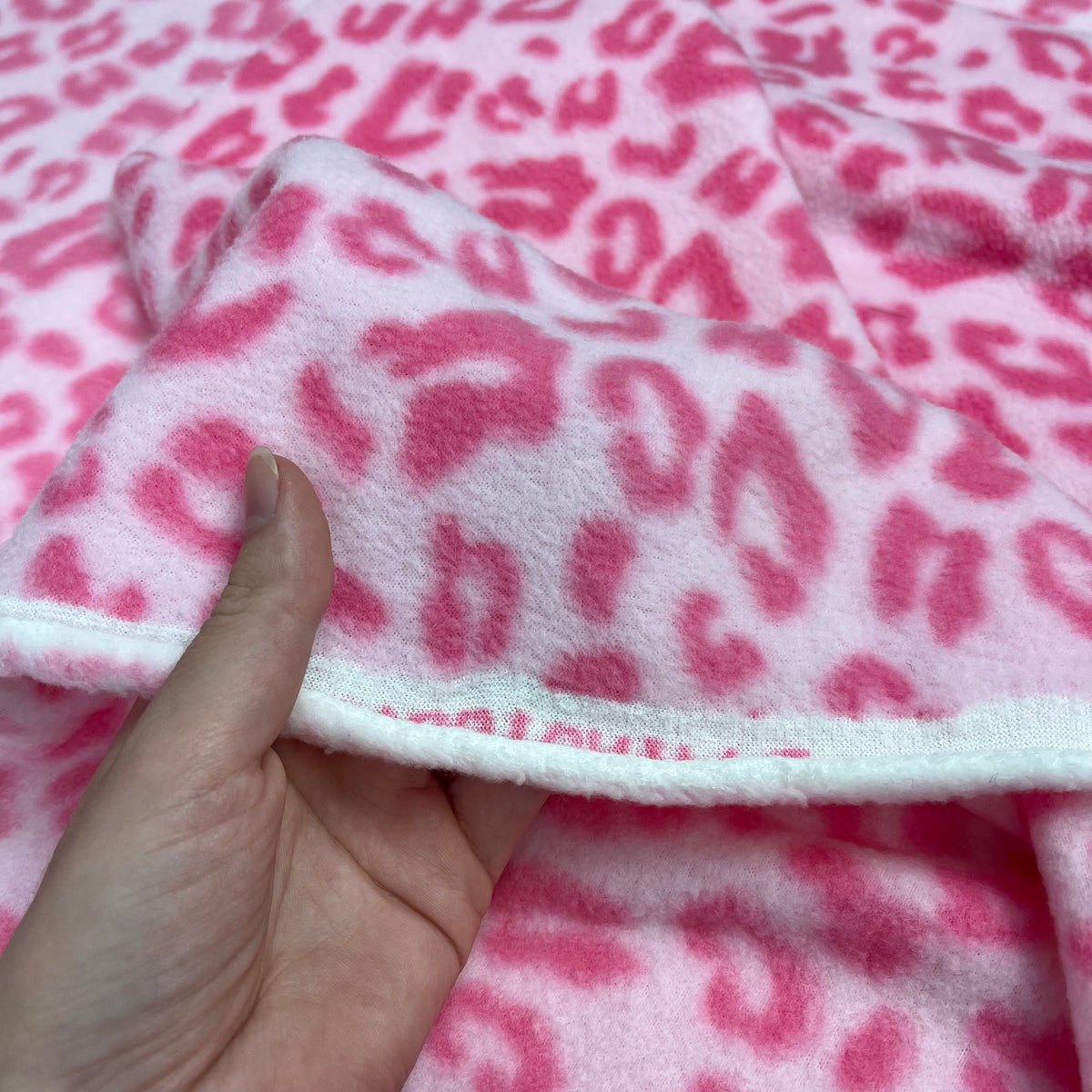 Fleece - Pink Leopard (KFC0393)