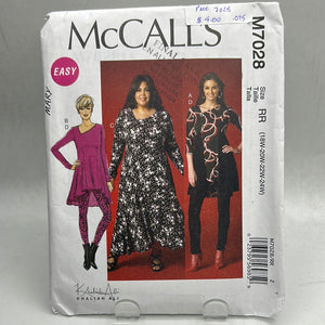 MCCALL'S Pattern, Misses'/Women's Tunics, Dress and Leggings (PMC7028)