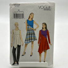 Load image into Gallery viewer, VOGUE Pattern, Misses&#39; Tunic, Dress &amp; Pants (PVO9107)
