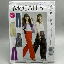 Load image into Gallery viewer, MCCALL&#39;S  Pattern, Misses&#39; Pants (PMC6515)
