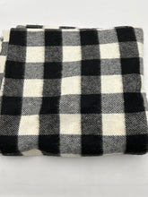 Load image into Gallery viewer, Wool Blend Coat Weight, Black &amp; White Check (WCW0272:273)
