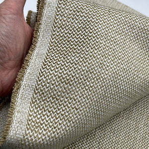 Cotton Upholstery, Beige Zig Zag (HDU0045:46)