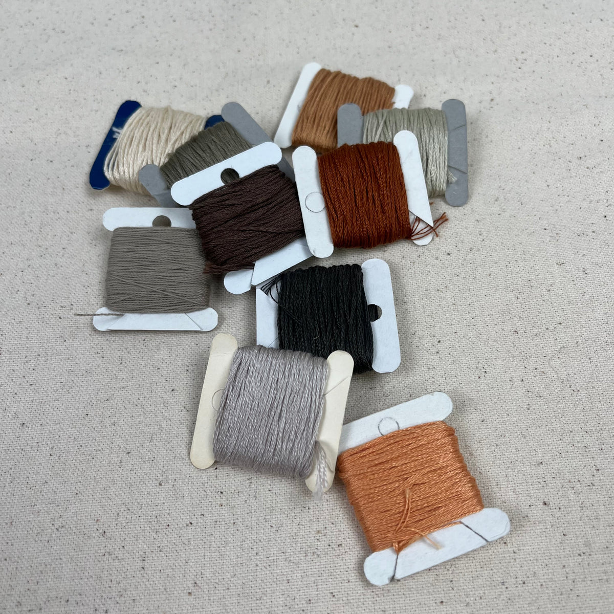 Visible Mending Embroidery Floss Kit - Earth Tones (NXX1893)