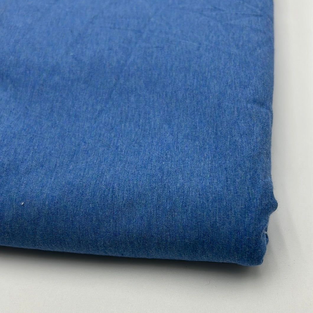 Cotton Jersey, Light Blue Melange (KJE0912:913)