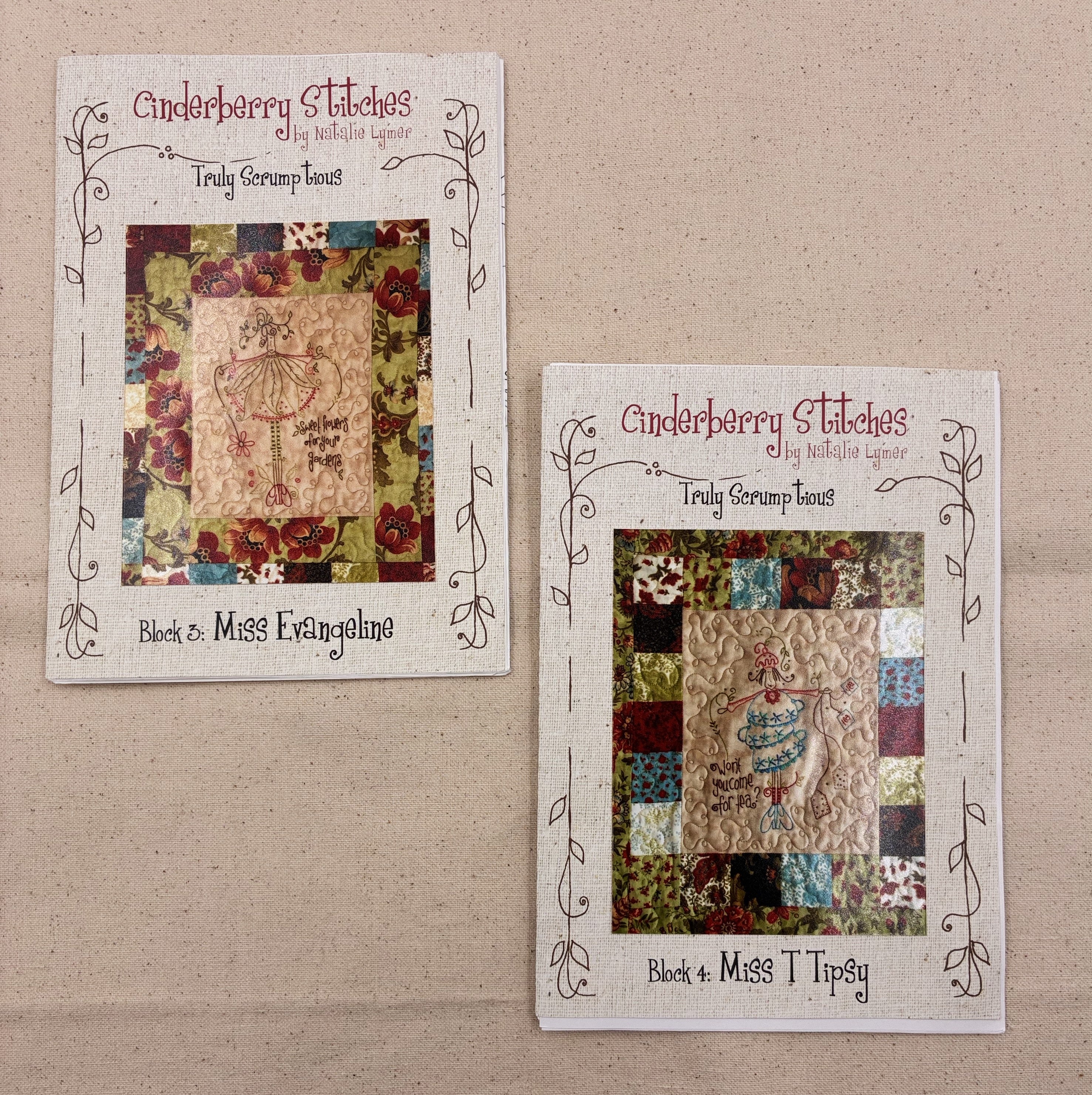 Quilt Patterns - Truly Scrumptious Blocks 3 & 4 (NPA0173)