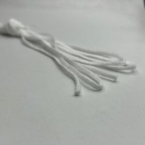 Stretch Knit Cording, White (NCD0052)