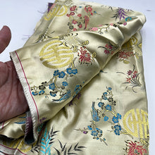 Load image into Gallery viewer, Viscose Satin Fancy, Yellow (WFY0414)
