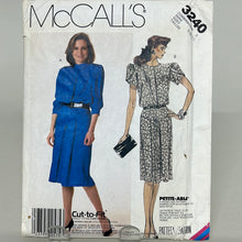 Load image into Gallery viewer, Vintage MCCALL&#39;S Pattern, Misses&#39; Dress (PMC3240)
