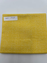 Load image into Gallery viewer, Cotton Fat Quarters, Yellows (WQC2463:2472)
