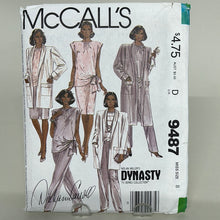 Load image into Gallery viewer, Vintage MCCALL&#39;S Pattern, Misses&#39; Coat, Skirt &amp; Pants (PMC9487)
