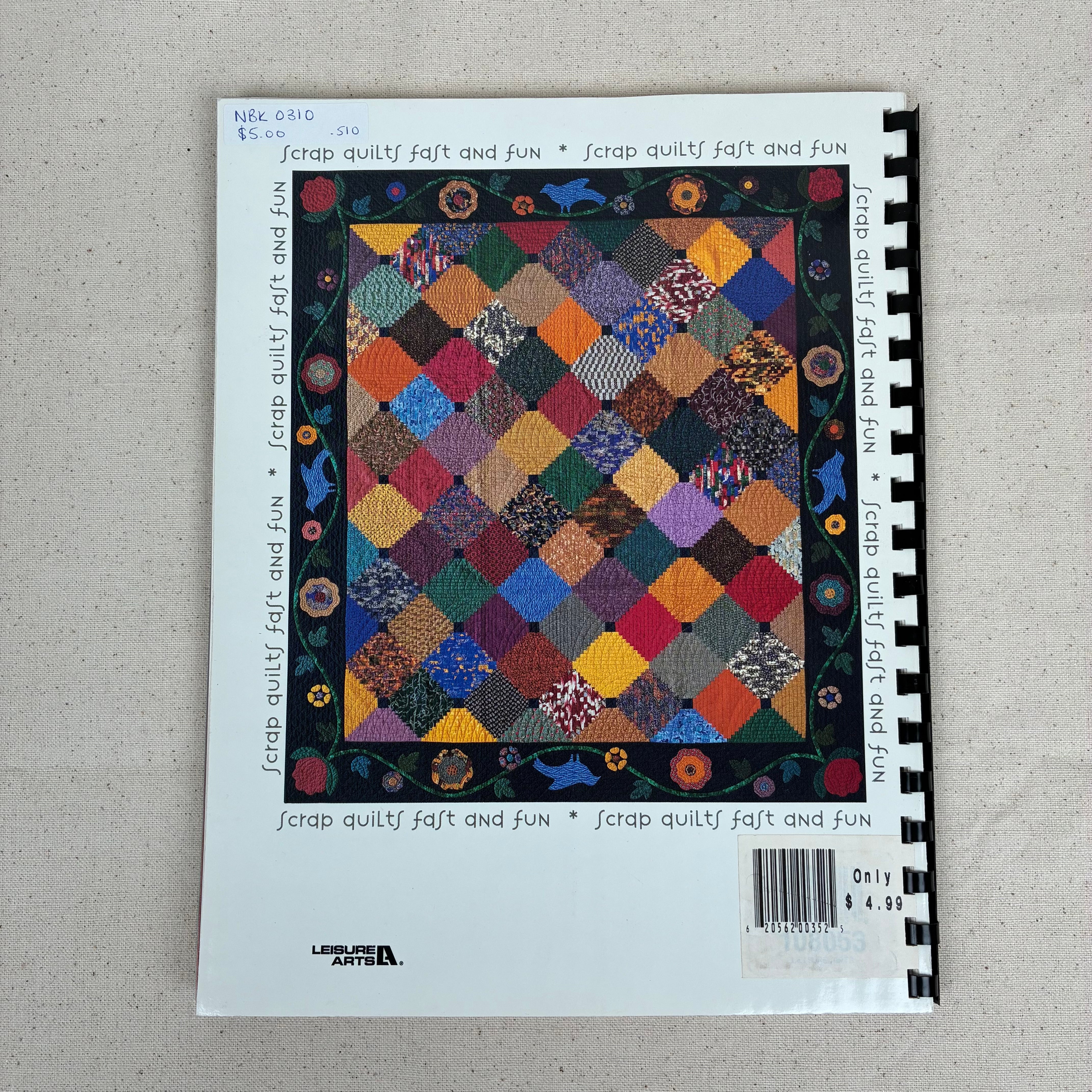 Sewing Book - Scrap Quilts (NBK0310)