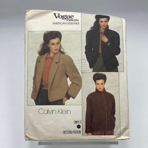 VOGUE Pattern, Calvin Klein Jackets (PVO2811)
