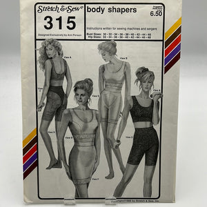 STRETCH N SEW Pattern, Body Shapers (PSS0315)