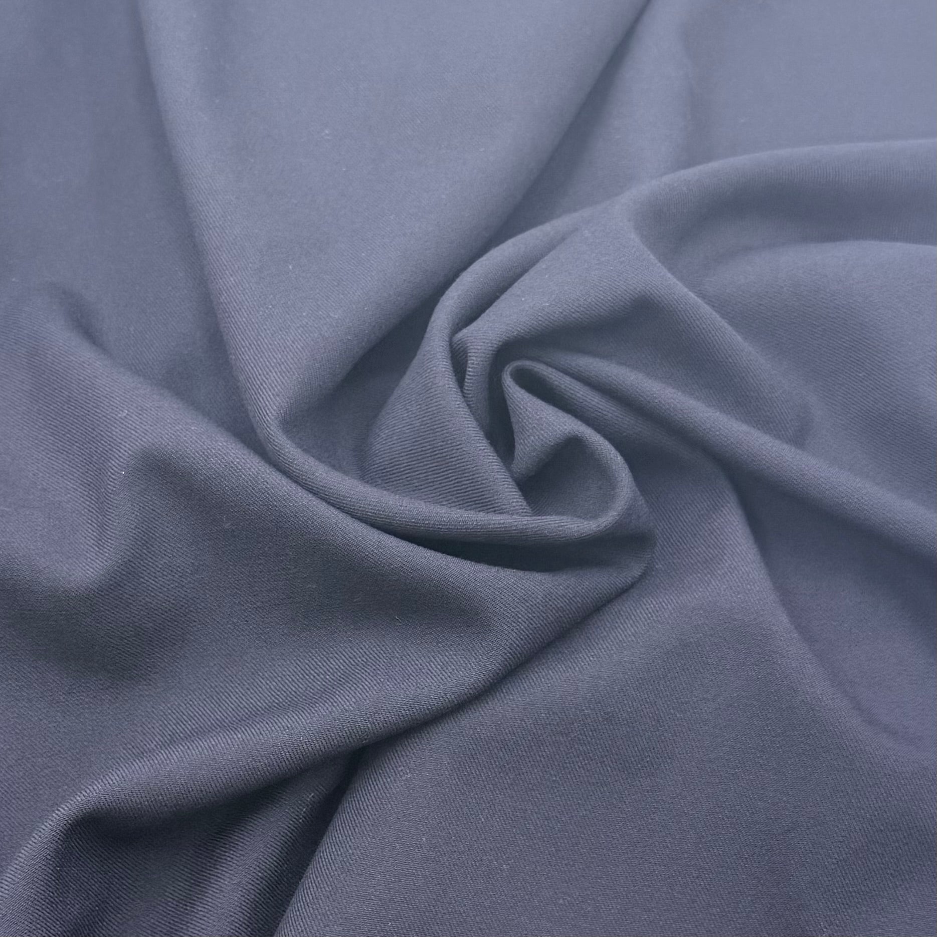 Wool Blend Twill Suiting - Navy Night (WSW0795)
