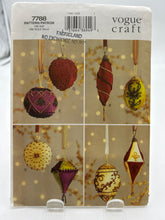 Load image into Gallery viewer, VOGUE Pattern, Beaded Ornaments (PVO7788)
