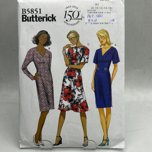 BUTTERICK Pattern, Misses' Petite Dress (PBT5851)