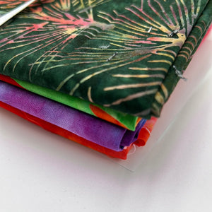 Quilting Cotton Bundle, Mixed Batiks (WQC1848:1850)