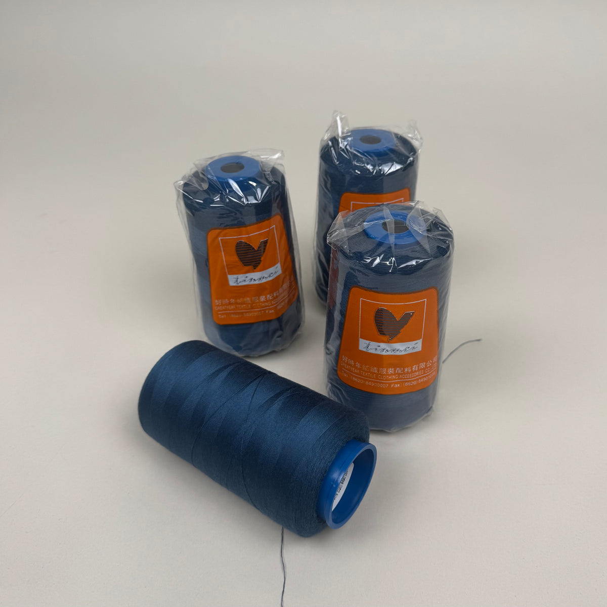4-Pack Cone Thread - River Blue (NTH1268)