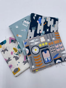 Quilting Cotton Bundle, Mixed Happy Camper #3 (WQC1913)