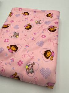 Brushed Jersey, Dora The Explorer (KJE1194)