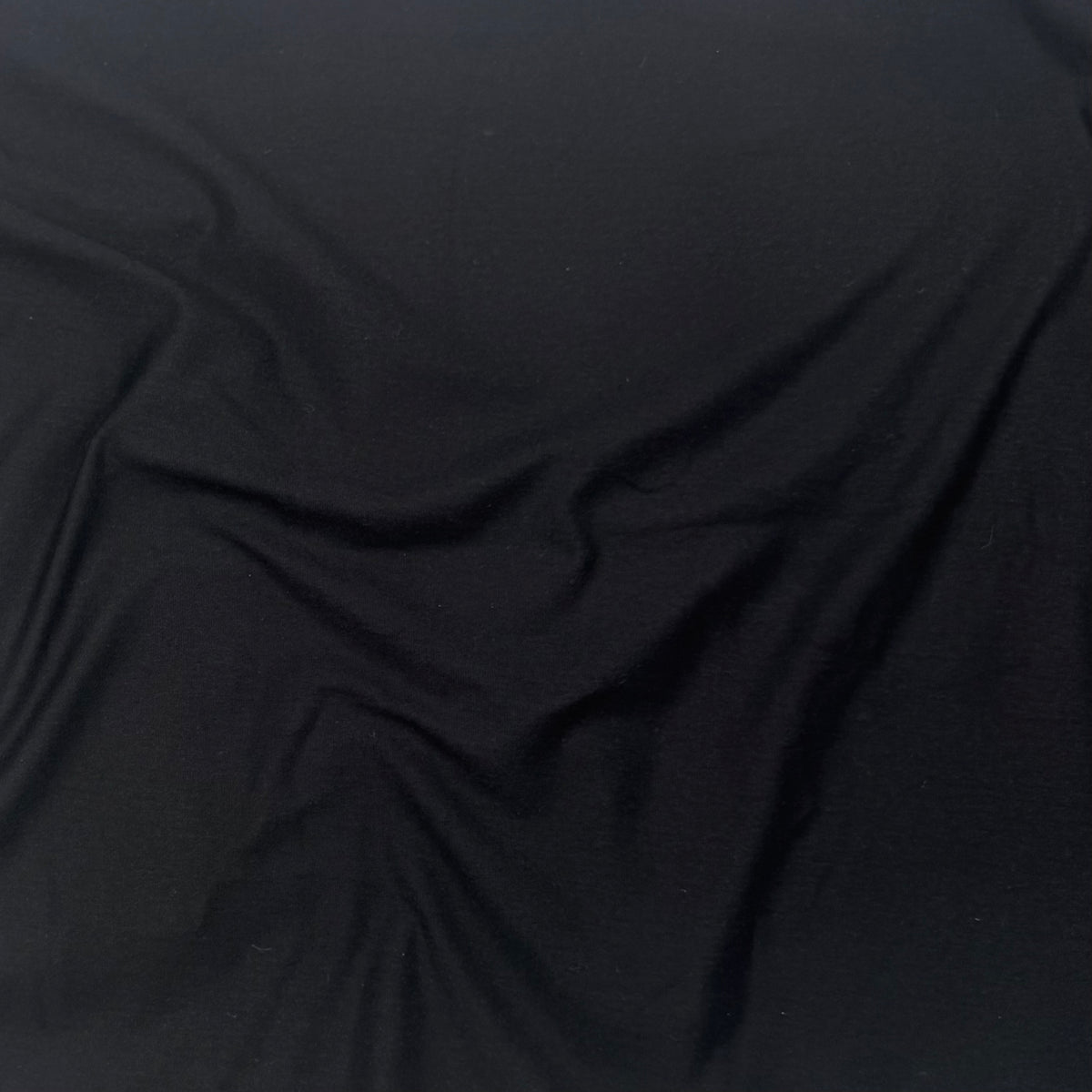Organic Cotton Jersey - Black (KJE1592:1593)