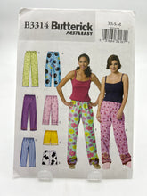 Load image into Gallery viewer, BUTTERICK Pattern, Misses&#39; Top, Short &amp; Pants (PBT3314)
