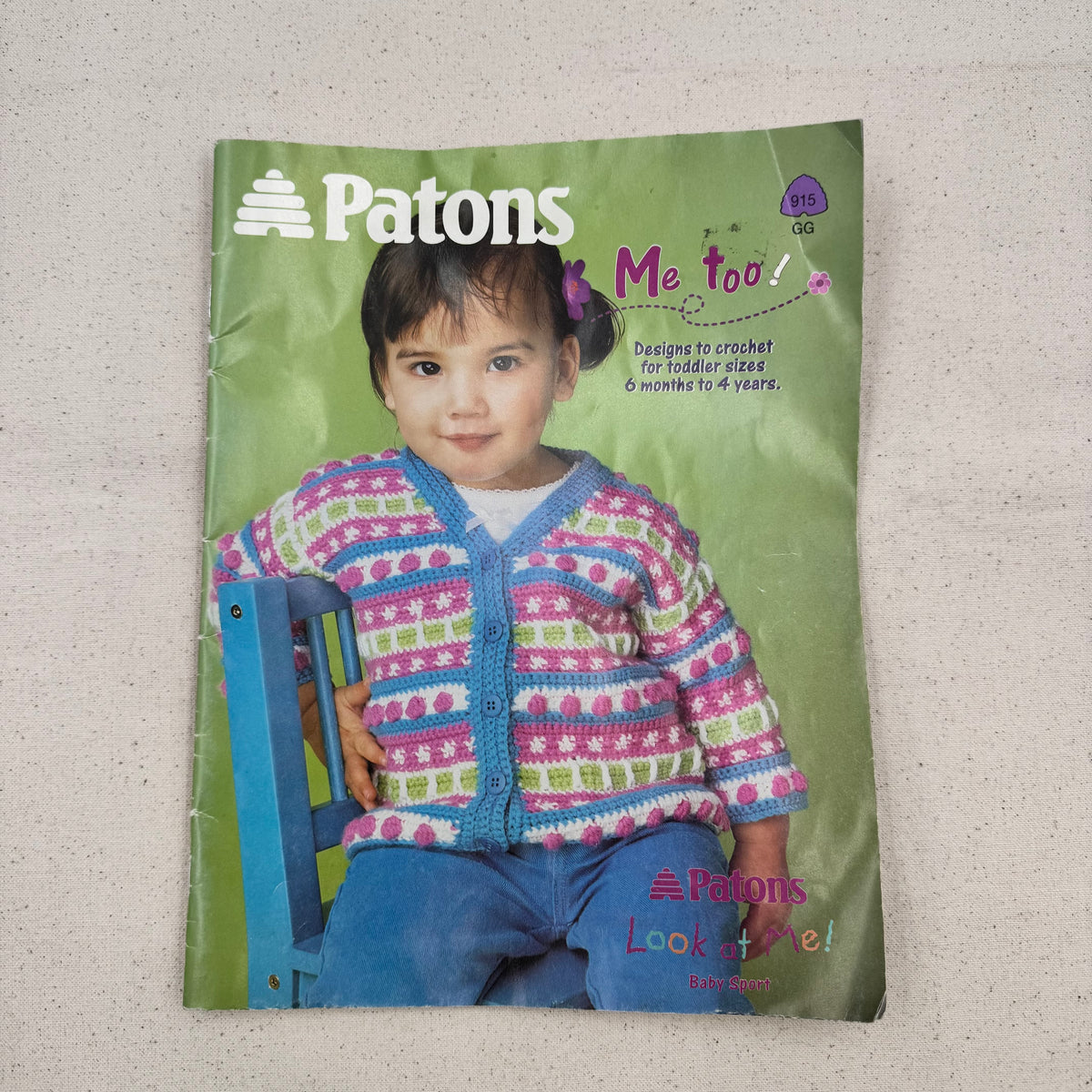 Patons Knitting Book - Designs to Crochet for Toddler sizes (NBK0425)