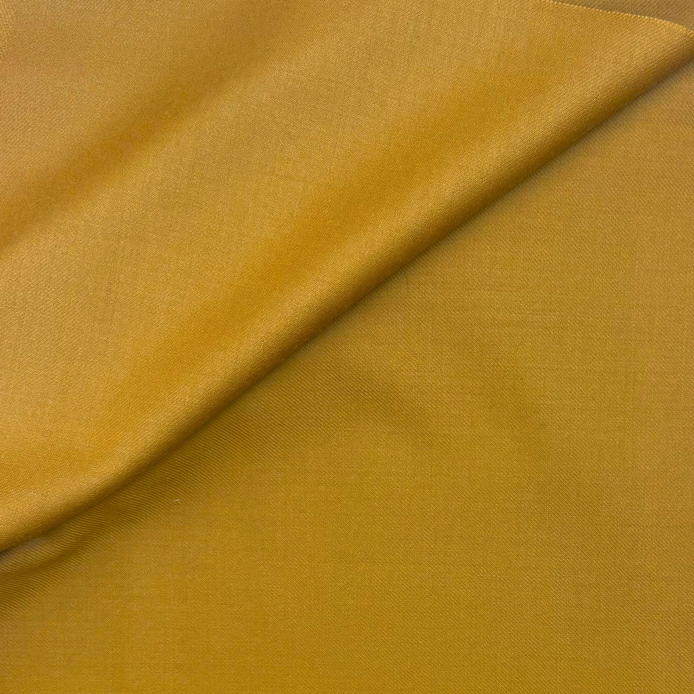 Wool Blend Twill Suiting - Mustard  (WSW0776)