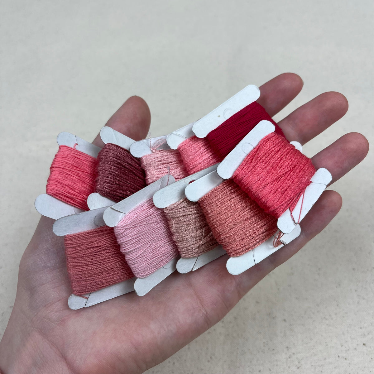 Visible Mending Embroidery Floss Kit - Peony (NXX1894)
