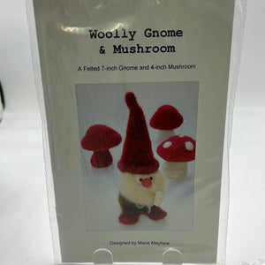 Woolly Gnome & Mushroom Pattern (PXX0477)