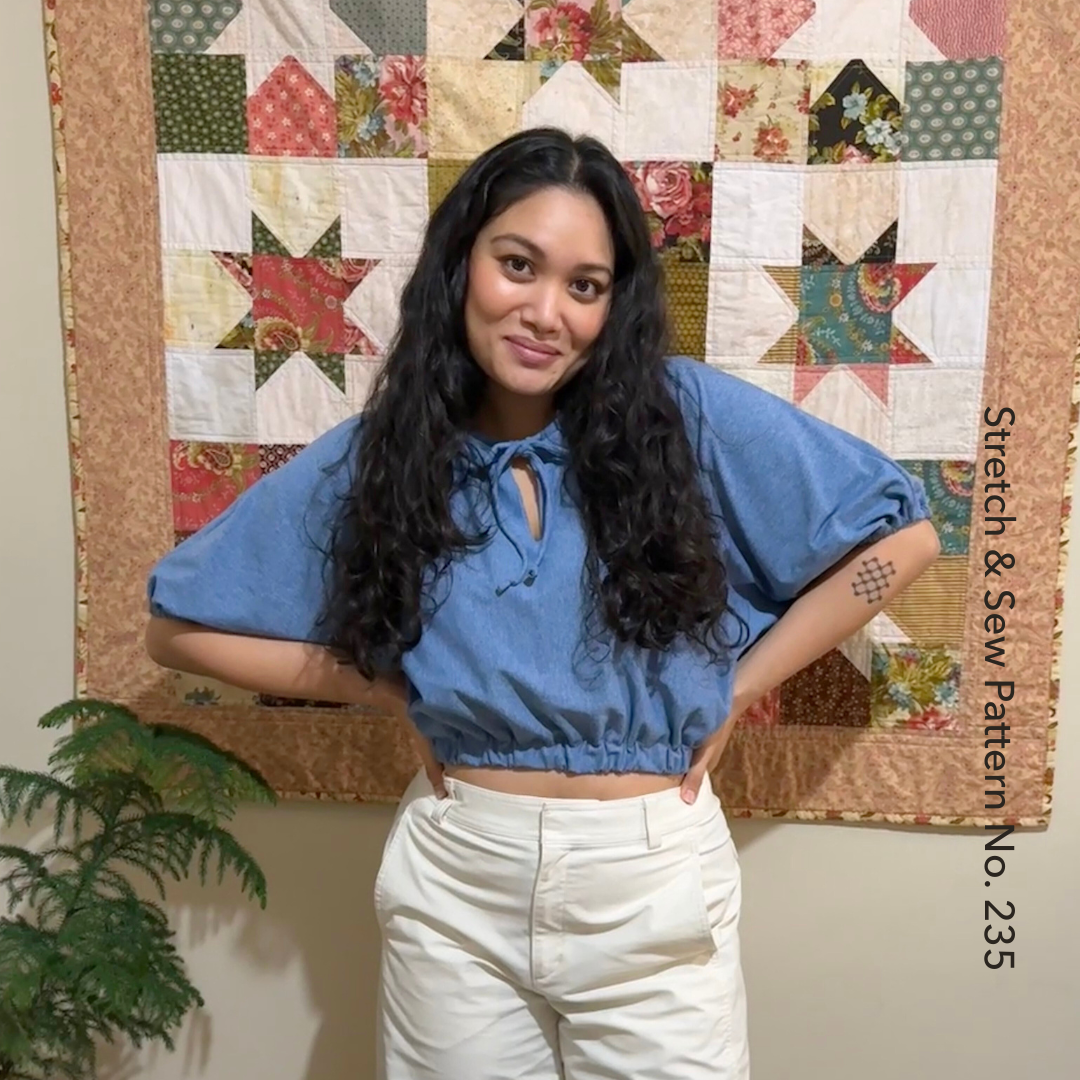 ✨ FABRIC OF THE MONTH ✨ Supplex Jersey - Cloudy Sky (KAC0490)