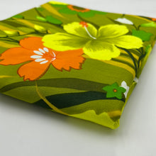 Load image into Gallery viewer, Cotton Dress Weight, Lime Green &amp; Orange Floral (WDW1977)
