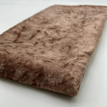 Load image into Gallery viewer, Panne Velour, Mocha (KVL0219)
